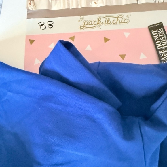 NWT NY & Co black and blue Xl petite dress - Picture 16 of 16